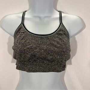 Champion Racer Back Sports Bra Gray Large